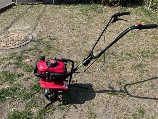 【埼玉発引取り希望】【近場の配達可能】【中古/美品】ホンダ耕運機プチな　FG201　取説(コピー)付き