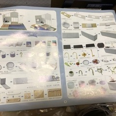 【無料】プール付きミニチュアドールハウスの画像