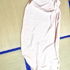 おくるみ　ケープにもなります　ピンクの画像