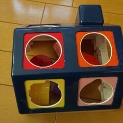 こどもちゃれんじのおもちゃ 形あわせの画像