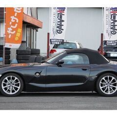 【自社ローン対応】H19年(2007年)　BMW Z4 ロードスター2.5i ☆ブラック・2シートオープン・２年車検・整備渡☆の画像