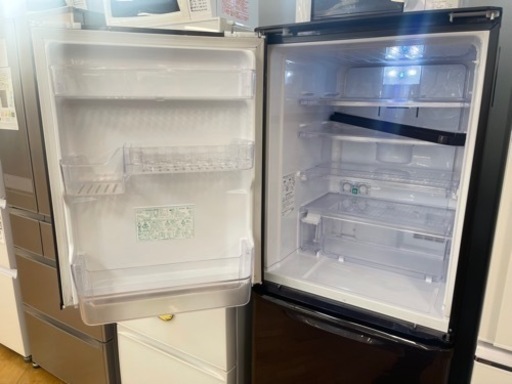 SHARP製★両面開き•自動製氷機能付き3ドア冷蔵庫★6ヶ月間保障付き