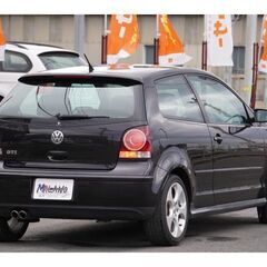 【自社ローン対応】フォルクスワーゲン ポロ GTI ☆ブラック・5MT・1800ccターボ・２年車検・整備付☆の画像