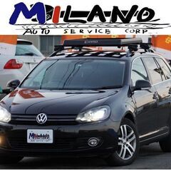 【自社ローン完備】フォルクスワーゲン ゴルフヴァリアント TSI コンフォートライン☆ブラック・ルーフキャリア・２年車検・整備付☆の画像