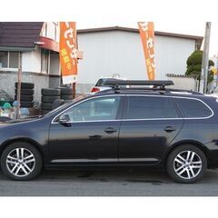 【自社ローン完備】フォルクスワーゲン ゴルフヴァリアント TSI コンフォートライン☆ブラック・ルーフキャリア・２年車検・整備付☆の画像
