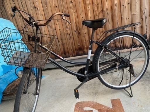 普通のママチャリ　前輪ブレーキ修理必要