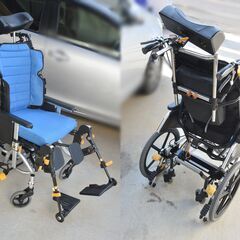 激安 先着順♪ 松永製作所 マイチルト-グラン３D ティルト&リクライニング車椅子 MH-GRL 介護の画像