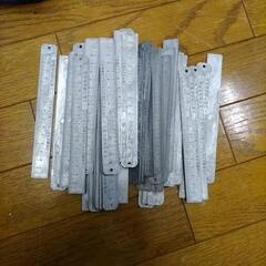 アルミ製15cm定規多数(未使用品)52本 あります　1Kg弱