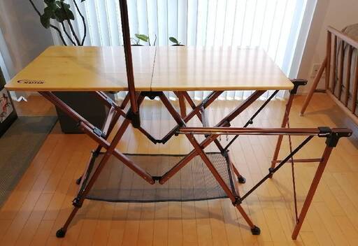 【美品】コールマン　コンフォートマスター キッチンテーブル