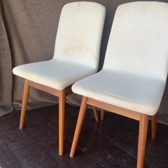 3/20受取限定　ダイニングチェア　2脚