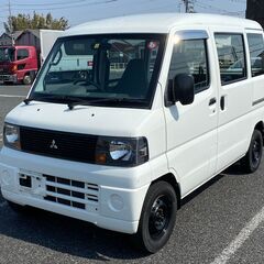 三菱 ミニキャブバン CD 4WD MT ハイルーフ 軽 軽貨物...