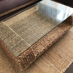 差し上げます！人気のアジアン家具　ローテーブル