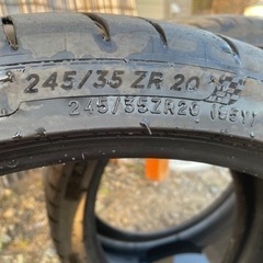 245/35/R20 95Y ミシュランパイロットスポーツ4S中古タイヤ2本セット