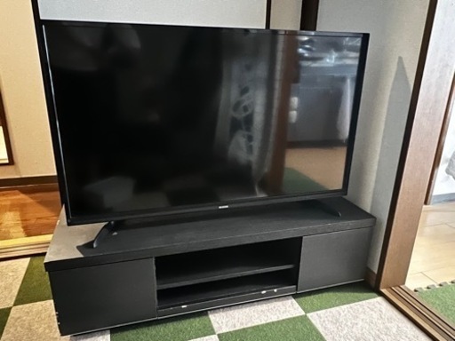 【3月中引き取り限定値下げ】40インチテレビとテレビ台セット