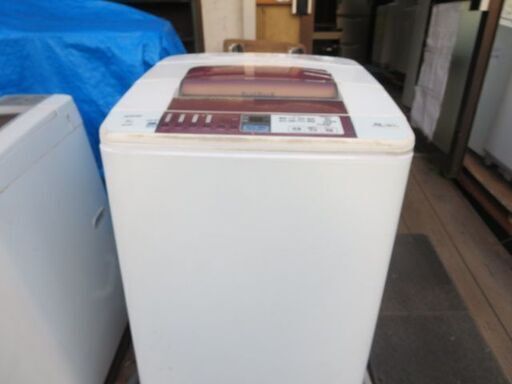 取引者決定！日立洗濯機8キロビートウオッシュ　2012年製　工場用