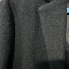 チェスターコート ダークグリーン XLの画像