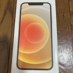 【新品未開封】I Phone12 64GB WHITE