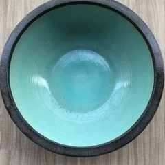 信楽焼　金魚鉢　メダカ鉢【引き取り限定】の画像