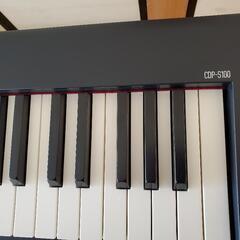 CASIO 88鍵電子ピアノ CDP-S100BK