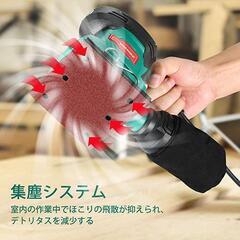電動サンダー 250W 14000RPM DIY 木工作業 錆落とし 塗装剥がしの画像