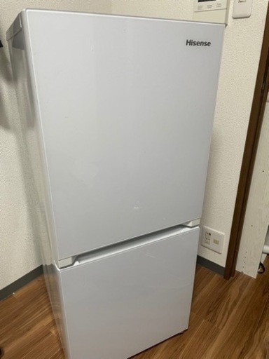 2ドア冷凍冷蔵庫　Hisense