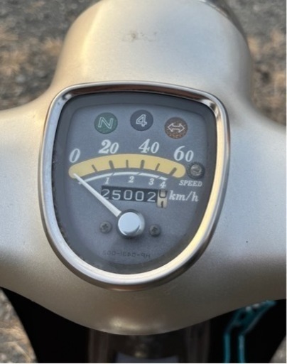 1054.動画あり　ホンダ　リトルカブ　4速セル付　低走行　原付　バイク　50cc 車体 2981211-1_01.jpg