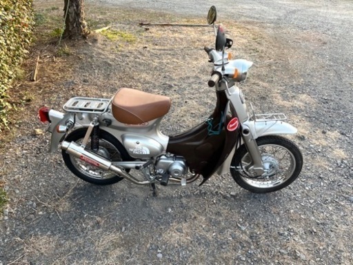 1054.動画あり　ホンダ　リトルカブ　4速セル付　低走行　原付　バイク　50cc 車体 2981211-1_01.jpg