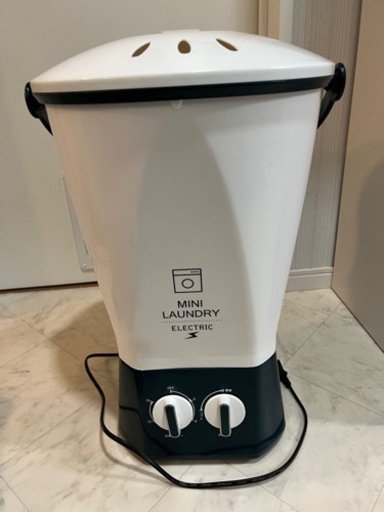 【お話し中】値下げしました バケツ洗濯機　ELECTRIC ミニランドリー WS06-08