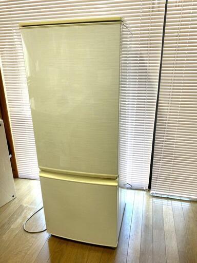 シャープ　2ドア　冷凍冷蔵庫