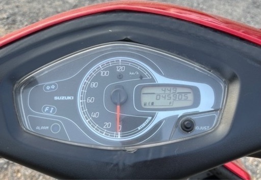 193. 動画あり スズキ アドレスV125S 小型 バイク 125cc 車体