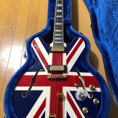 Epiphone Limited Edition Union Jack Sheraton　エピフォン　シェラトン　ユニオンジャック　オアシスの画像