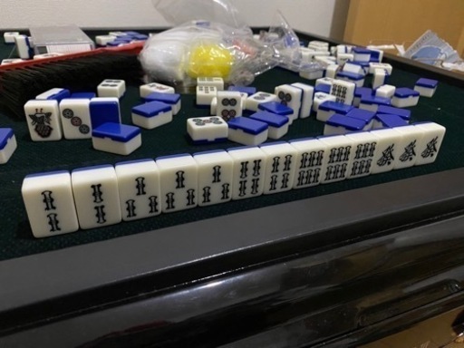 【受け渡し決定】　2回のみ使用　極美品　全自動麻雀卓