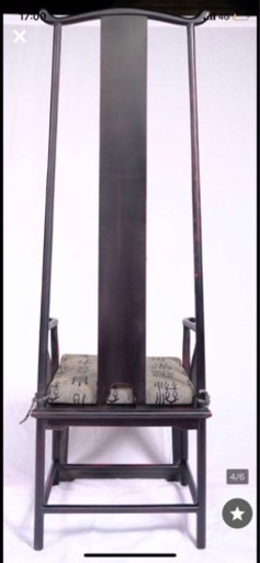 さらに値下げ　背もたれ超高い椅子