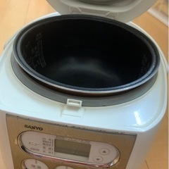 炊飯器0円の画像
