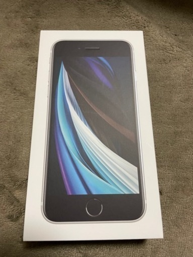 お値下げ【iPhone SE 第2世代】新品未使用、SiMフリー