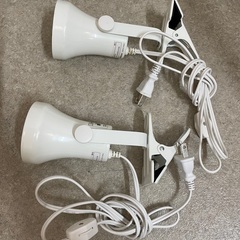 ニトリ　クリップライトの画像