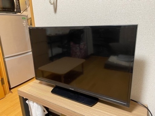 【美品】シャープ液晶テレビ、テレビ台セット