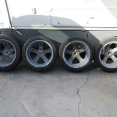 商談成立！プリウス等にお勧め！17インチホイール 215/45R17 中古品「B」の画像