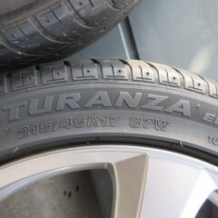 商談成立！プリウス等にお勧め！17インチホイール 215/45R17 中古品「B」の画像