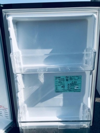 2247番 三菱✨ノンフロン冷凍冷蔵庫✨MR-P15Z-B‼️