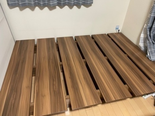 べッドフレーム　ロータイプ　セミダブル