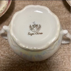 ティカップセット、アンティーク、レトロの画像