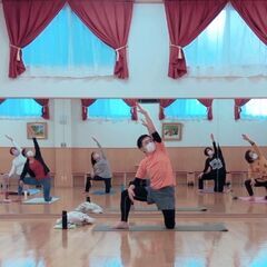 朝ヨガ『ヨガ初心者でも気持ち良く動かせて☆ごきげん☆な身体へ』