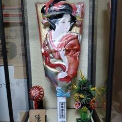 ☆彡　【受け渡し予定中】女の子向けの『羽子板』を差し上げます。