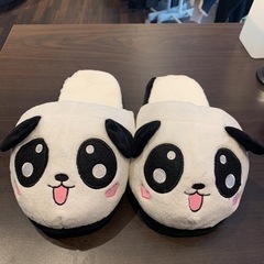かわいいパンダスリッパ