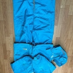 婦人レインスーツ　中古あげます