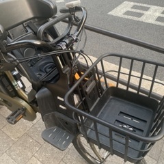 子乗せ電動アシスト自転車(3人乗り)ヤマハパスの画像