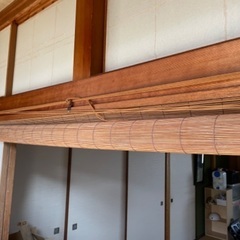 180ｘ180のすのこ和風ブラインド