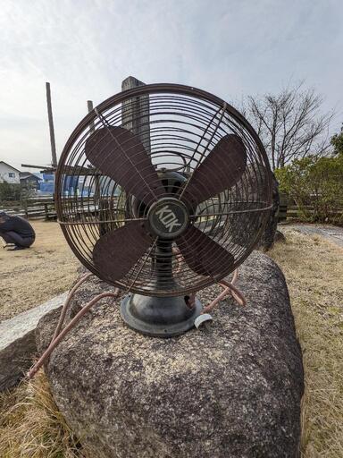 レトロ扇風機　三菱製