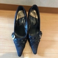 LLサイズ相当　レディースヒール　パンプス